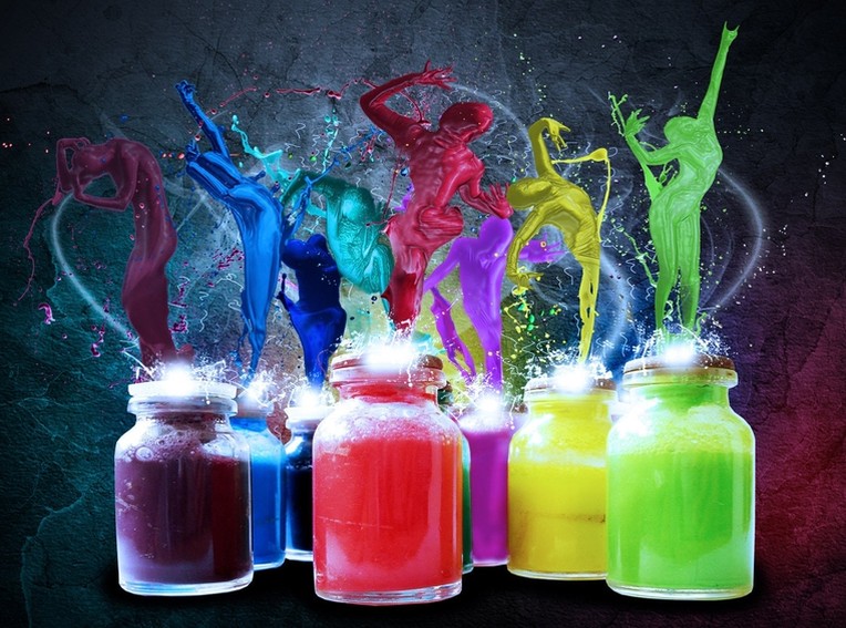 arcobaleno di colori